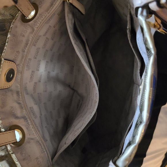 Mk Gold tote & wallet - Picture 3 of 3